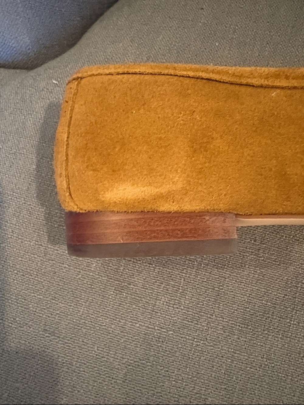 Ralph Lauren Suede Penny Loafers — Cognac Brown - Picture 4 of 8